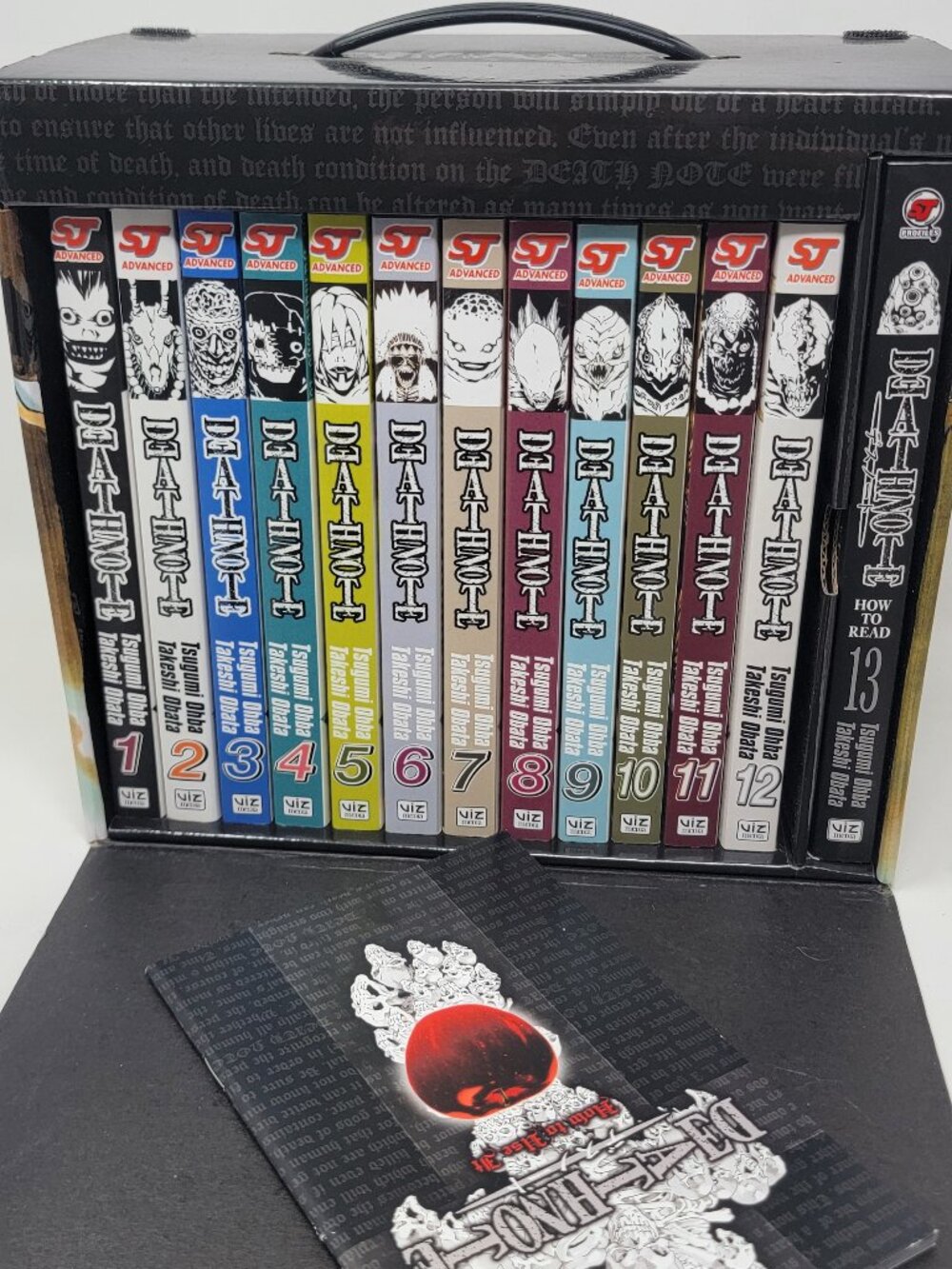 Death Note Complete Manga Box Set Vol 1-13 + Bonus Booklet VIZ